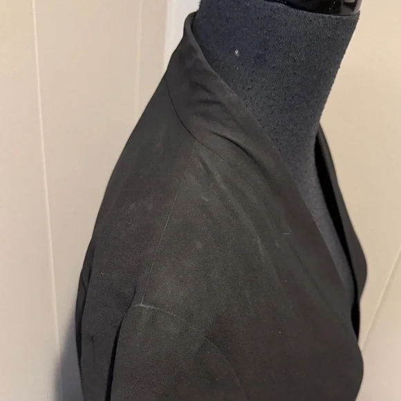 B25 Eileen Fisher Black Women's Small Jacket Minimalist Preppy Office - Picture 8 of 8